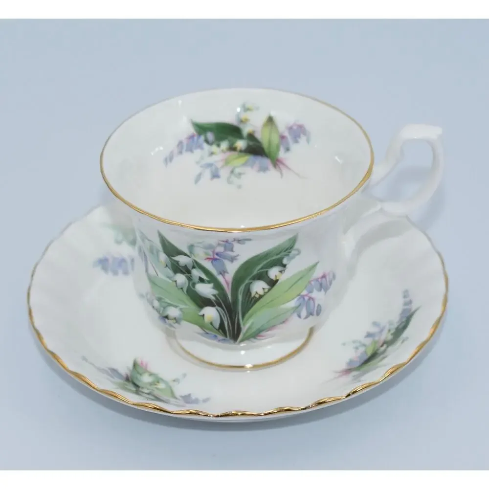 Royal Albert Summertime Series CHEVERELL Tea Cup and Saucer Set